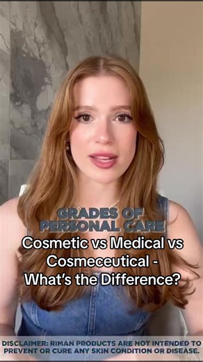 Have you ever wondered what the difference is between cosmetic, medical, and cosmeceutical skincare? Here’s a simple breakdown: 🔹 Medical Grade These products are strictly regulated and contain specific active ingredients that can affect the structure or function of the skin. Some may require prescriptions and are often priced higher. They may also come with usage restrictions. 🔹 Cosmetic Grade These are everyday products like cleansers or shampoos. They help improve appearance but do not alte
