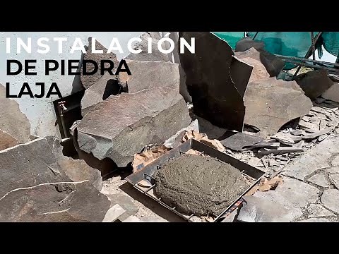 INSTALACIÓN DE PIEDRA LAJA | CASA NATURA