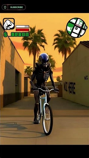 GTA San Alien | Xenomorph Alien Replaces CJ #ai