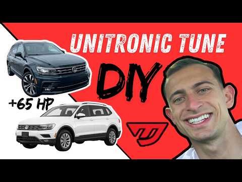 I Gave My VW Tiguan 250HP! (Unitronic Stage 1+ Install)