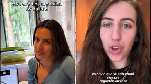 Dos italianas revelaron cómo es vivir con una argentina y el video es furor en TikTok