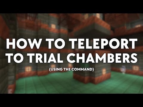 Minecraft: How To Teleport To Trial Chambers (Using The Command)