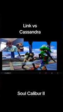 Link vs Cassandra - Soul Calibur II (GameCube)