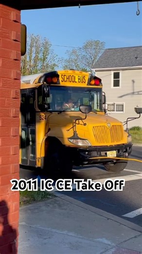 2011 IC CE Take Off #schoolbus #icbus