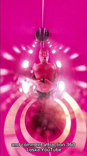 Gravity Loop Water Slide at AquaMagis Water Park Germany