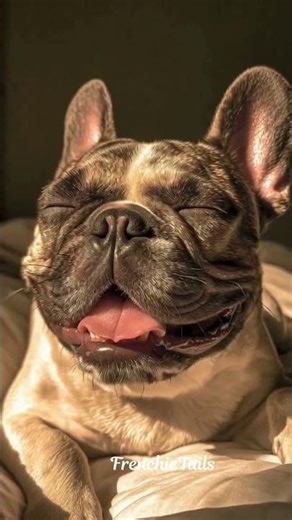 French Bulldog Snoring Too Loud – Is It Normal or a Health Issue? #shorts #frenchietails