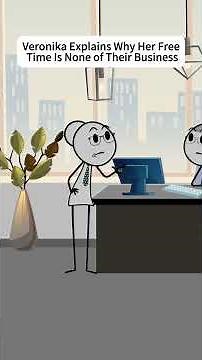 Veronika Explains Why Her Free Time Is None of Their Business... #animation #worklife #manager