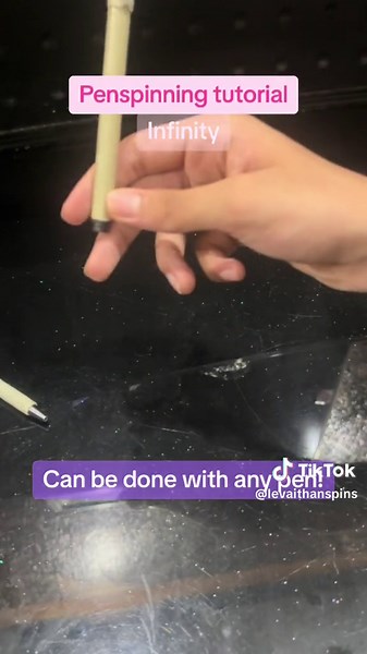 Easy Penspinning Tutorial: Infinity Tricks Step by Step