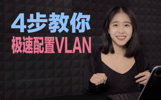 【配置案例】看到就是赚到 4步极速配置VLAN