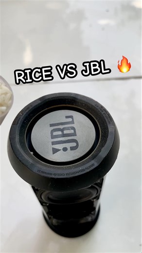JBL FLIP 3 vs RICE WHO WINS? 👀