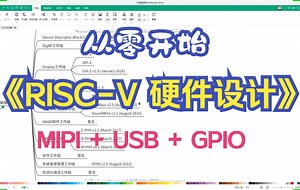 《从零开始 RISC-V 硬件设计》之MIPI USB GPIO总线使用经验 - 倪老师