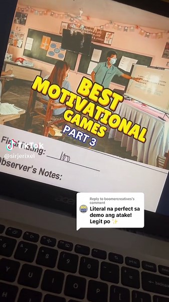 Engaging Game Ideas for Demo Teaching Sessions