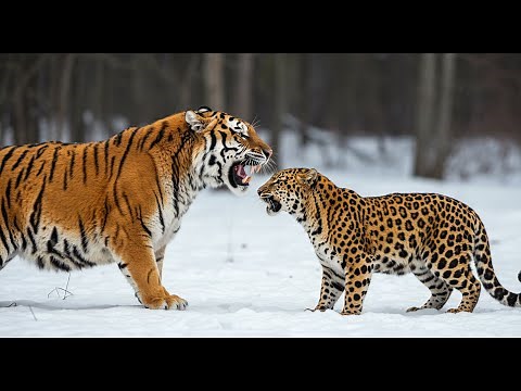 Amur Tiger & Amur Leopard: Winter Survival and Battle for Conservation #documentary