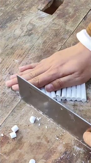 The proper cutting techniques with a kitchen knife