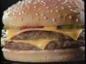 1987 Burger King "$.99 Double Cheesburger" TV Commercial