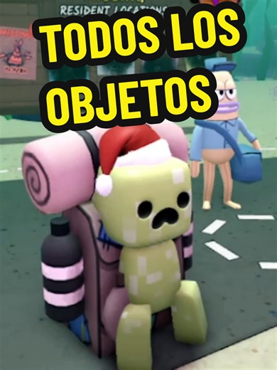 Todos los objetos necesarios para el cartero en Sobrevive a Fondo de Bikini #bobesponja #roblox #rexytk