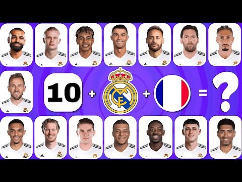 Can you Guess The FOOTBALL PLAYER By Song, Jersey Number, Club & Nationality 🤔⁉️ | Ronaldo, Messi