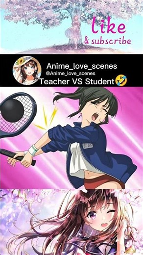 Teacher VS Student🤣#anime #animeedit #animelover#ytshorts#shortsfeed #rezero