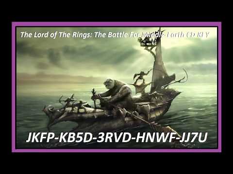 The Lord of The Rings The Battle For Middle Earth CD KEY