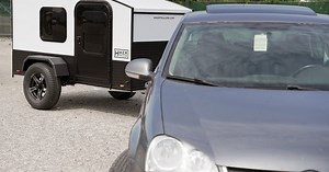 Hiker Trailers’ new ‘cube’ camper is the year’s most affordable teardrop trailer