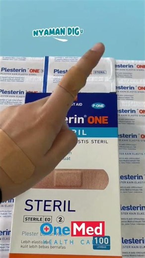 ONEMED Sterile Adhesive Bandages P1 Box of 100 Strips