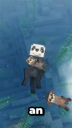 Ein Otter in Minecraft