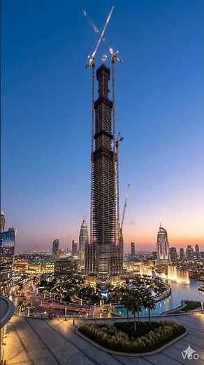 Burj Khalifa Construction | Building the Tallest Skyscraper in the World
