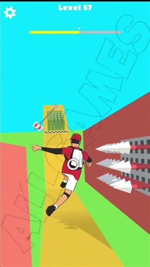 slow mo run lvl 57 gameplay all games #shorts #slowmorun #allgames #viralvideo