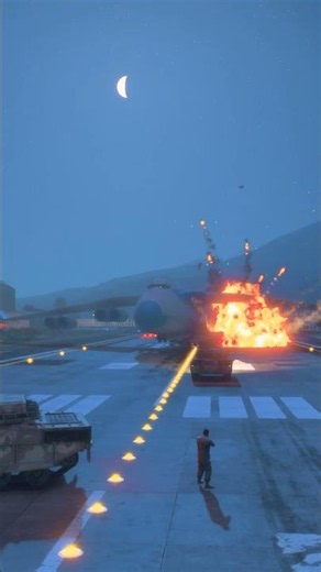 GTA V Franklin Steals Bugatti from Military Base 🔥 GTA 5 Most Dangerous Heist #shorts