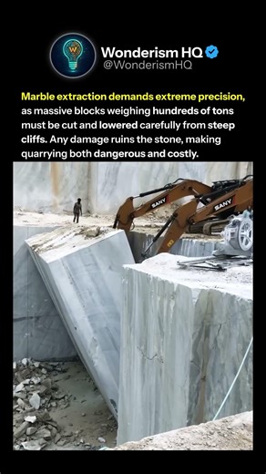 How Marble Is Harvested In Marble Quarries