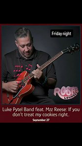 Friday 09/27/24 - Luke Pytel Band, Featuring Mzz. Reese: Live at Rosa's Lounge! Also Celebrating Luke's Birthday! 21 ID required. For tickets 🎟 Go to www.rosaslounge.com Also livestreaming on Rosa's Lounge Facebook page and YouTube Channel! #blues #chicagoblues #bluesrock #livemusic #liveblues #thingstodoinchicago #bluesclub #livemusicvenue #livemusicchicago | Rosa's Lounge