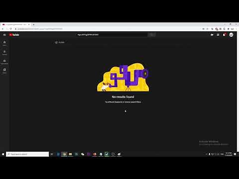 No results found Try different keywords or remove search filters on YouTube