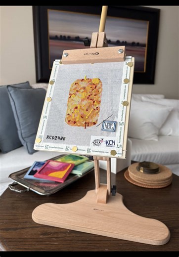 Enhance Your Needlepoint Experience with a Lap Stand