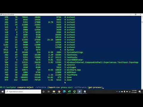 Comparing data in PowerShell
