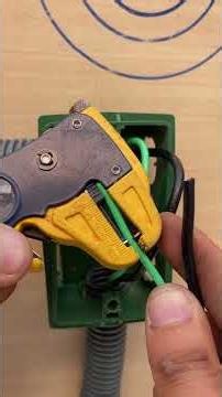 The electrician's trick for installing outlets without cutting wires #SmartSolutions #SimpleTechn...