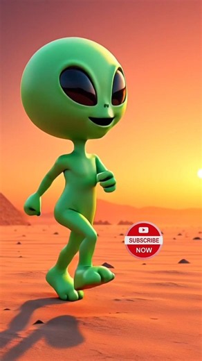 TENGGE TENGGERE 😂 Green Alien Dance 💚🔥#Shorts #YouTubeShorts #AlienDance #ViralDance #CGIAnimation