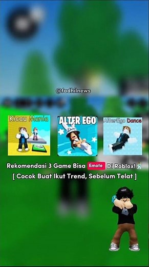 3 Recommended Roblox Games With Emotes for 2026! [Perfect for Beginners to Follow Trends] | #shor...