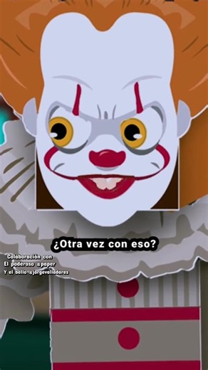 Will vs Penniwise Colaboración con los poderosisimos @paper @Doblajes por: Jorge Valladares muchas gracias por esta colaboración estuvo muy genial!!!! #parati #viralvideo #pennywise #strangerthings 👏🗣️🎈