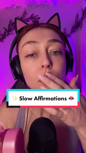 Live ASMR Sleep and Relax | Slow Affirmations Mouth Sounds