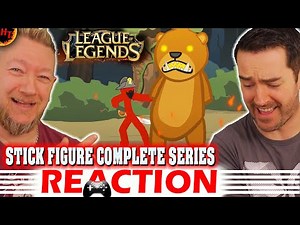 Stick Figure Spotlight REACTION - League of Legends