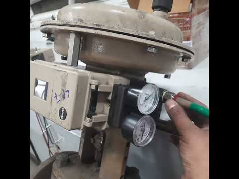 samson 3730-2 Positioner calibration and parameters setup