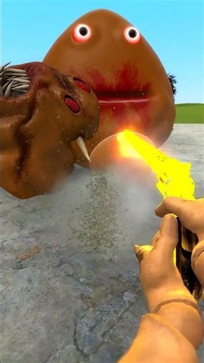 ALL POU BOU'S REVENGE 2 FAMILY LASER in Garry's Mod !