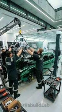 Restoring an Abandoned Car: The Ultimate Transformation #Cars #CarBuild #CarRestoration