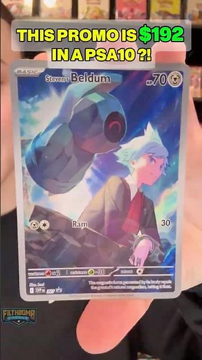 This promo is $192 in a PSA10 ( using Digital Grading AI ) #pokemoncards