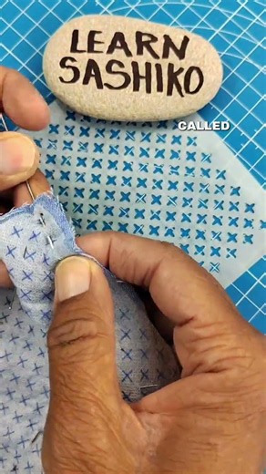 SASHIKO | Basics Stitching Tutorial. #sashiko #beginnersewing #sewingtutorial