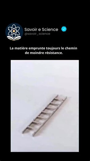 Savoir e science on Instagram: "De petits aimants en néodyme s’organisent d’eux-mêmes, formant des structures en forme d’« échelle » – une danse magnétique régie par les lois de la physique. Les pôles opposés s’attirent bout à bout, tandis que les pôles identiques se repoussent, créant des marches stables comme si tout avait été conçu. Ce type de démonstration est devenu viral sur TikTok, impressionnant par sa fluidité et la force invisible qui anime chaque élément. La beauté réside dans la simp
