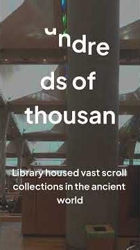 The Library of Alexandria: Egypt's Greatest Lost Treasure