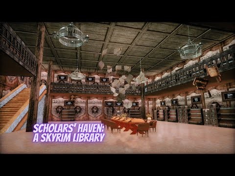 Scholars' Haven, A Skyrim Library