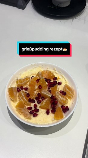 Leckeres Grießpudding Rezept für Meal Prep