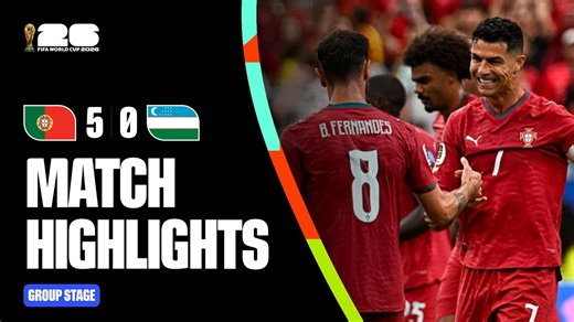 Highlights | Portugal 5-0 Uzbekistan | FIFA World Cup 2026™